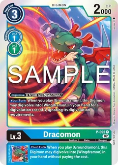 Dracomon - P-092 (3rd Anniversary Update Pack) P-092 P