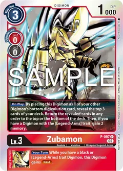 Zubamon - P-097 (Limited Card Pack Ver.2) P-097 P