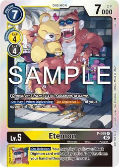Etemon - P-099 (Limited Card Pack Ver.2) P-099 P