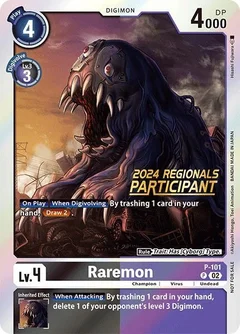 Raremon - P-101 (2024 Regionals Participant) P-101 P