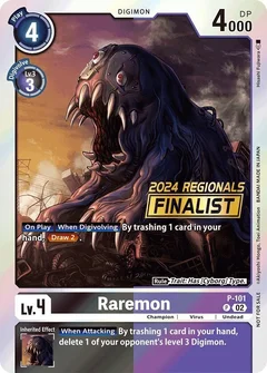 Raremon - P-101 (2024 Regionals Finalist) P-101 P
