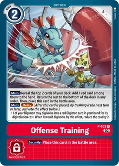 Offense Training - P-103 (Blast Ace Box Topper) P-103 P