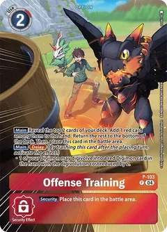 Offense Training (Starter Deck 18 Exclusive) P-103 P