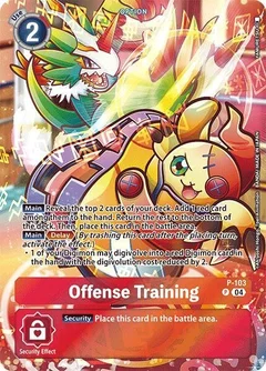 Offense Training (Starter Deck 19 Exclusive) P-103 P