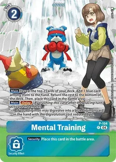 Mental Training (Starter Deck 19 Exclusive) P-104 P