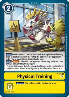 Physical Training (Blast Ace Box Topper) P-105 P
