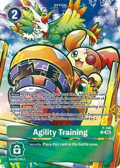 Agility Training (Starter Deck 19 Exclusive) P-106 P