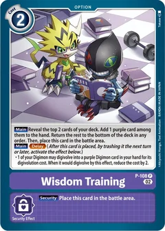 Wisdom Training (Blast Ace Box Topper) P-108 P