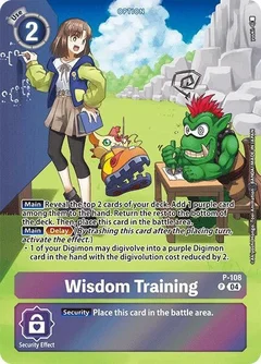 Wisdom Training (Starter Deck 19 Exclusive) P-108 P