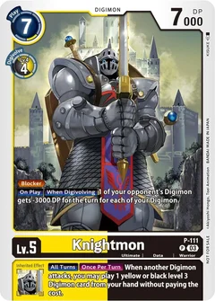 Knightmon - P-111 (3rd Anniversary Survey Pack) P-111 P