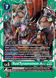 RustTyrannomon ACE - P-113 (3rd Anniversary Survey Pack) P-113 P