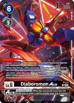 Diaboromon ACE - P-114 (Tamer Goods Set Diaboromon) P-114 P