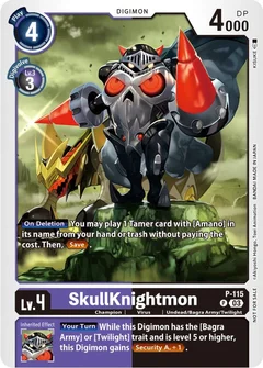 SkullKnightmon - P-115 (3rd Anniversary Survey Pack) P-115 P