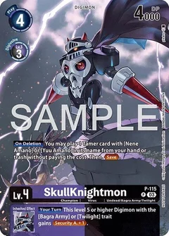 SkullKnightmon - P-115 (Sinister Order Legend Pack) P-115 P