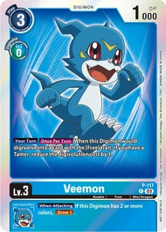Veemon - P-117 (Tamer Party Pack -The Beginning- Ver. 2.0) P-117 P