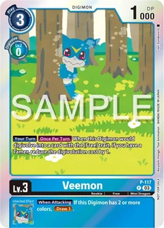 Veemon - P-117 (Beginning Observer Pre-Release) P-117 P