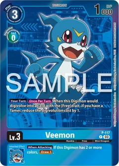 Veemon - P-117 (Digimon Adventure Box 2024) P-117 P