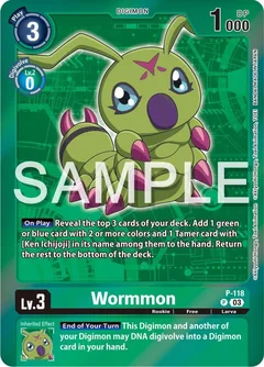 Wormmon - P-118 (Digimon Adventure Box 2024) P-118 P