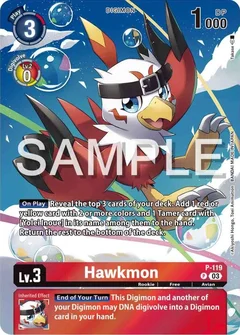 Hawkmon - P-119 (Digimon Adventure 02: The Beginning Set) P-119 P