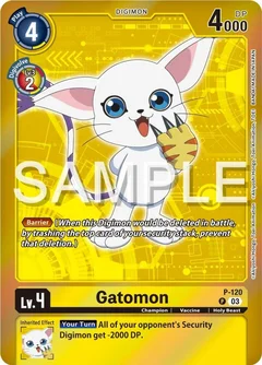 Gatomon - P-120 (Digimon Adventure Box 2024) P-120 P