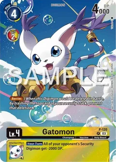 Gatomon - P-120 (Digimon Adventure 02: The Beginning Set) P-120 P