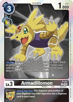 Armadillomon - P-121 (Tamer Party Pack -The Beginning- Ver. 2.0) P-121 P