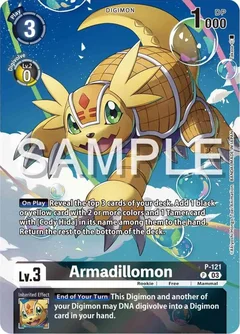 Armadillomon - P-121 (Digimon Adventure 02: The Beginning Set) P-121 P