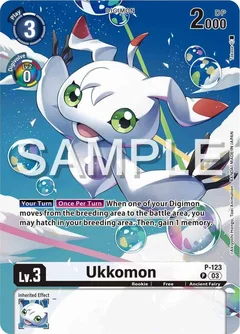 Ukkomon - P-123 (Digimon Adventure 02: The Beginning Set) P-123 P