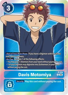 Davis Motomiya - P-124 (Tamer Party Pack -The Beginning- Ver. 2.0) P-124 P