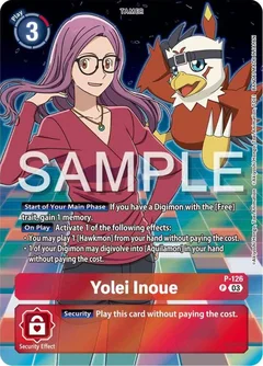 Yolei Inoue - P-126 (Digimon Adventure 02: The Beginning Set) P-126 P