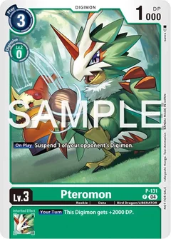 Pteromon (Digimon Liberator Promotion Pack) P-131 P