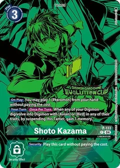 Shoto Kazama (August 2024 Evolution Cup Participant) P-133 P