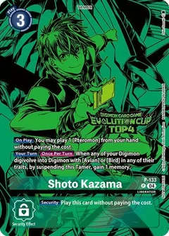Shoto Kazama (August 2024 Evolution Cup Top 4) P-133 P
