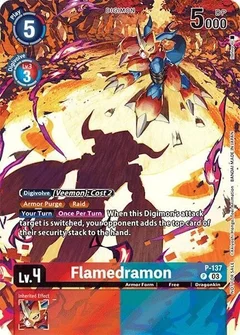 Flamedramon (Update Pack 2024) P-137 P