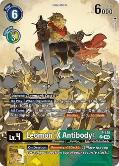 Leomon (X Antibody) (Update Pack 2024) P-139 P