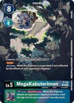 MegaKabuterimon (Update Pack 2024) P-140 P