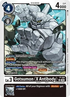 Gotsumon (X Antibody) - P-144 (Store Tournament 2024 Jul. - Sep. Participation Pack) P-144 P