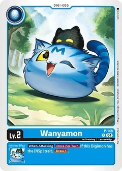 Wanyamon - P-148 (Store Tournament 2024 Jul. - Sep. Participation Pack) P-148 P
