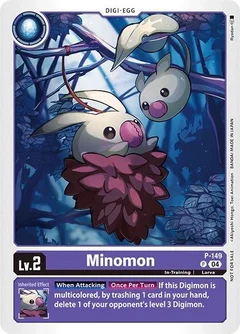 Minomon - P-149 (Store Tournament 2024 Jul. - Sep. Participation Pack) P-149 P