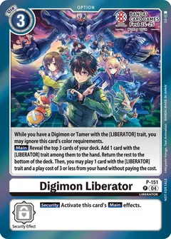 Digimon Liberator - P-151 (BANDAI Card Games Fest 24-25 World Tour) P-151 P