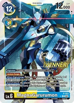 MagnaGarurumon (Store Tournament 2024 Oct. - Dec. Winner Pack) P-153 P
