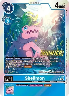 Shellmon (Store Tournament 2025 Vol.1 Winner Pack) P-164 P