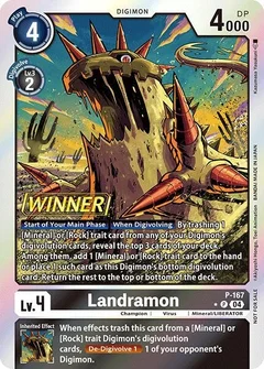 Landramon (Store Tournament 2025 Vol.1 Winner Pack) P-167 P