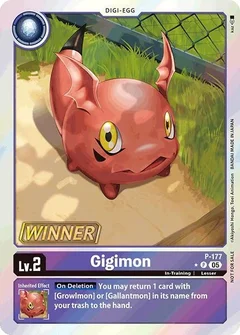 Gigimon (Store Tournament 2025 Vol.2 Winner Pack) P-177 P