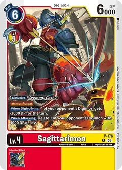 Sagittarimon (Store Tournament 2025 Vol.2 Participation Pack) P-178 P