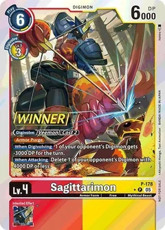Sagittarimon (Store Tournament 2025 Vol.2 Winner Pack) P-178 P