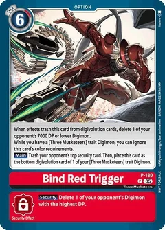Bind Red Trigger (Store Tournament 2025 Vol.2 Participation Pack) P-180 P