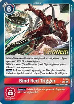 Bind Red Trigger (Store Tournament 2025 Vol.2 Winner Pack) P-180 P