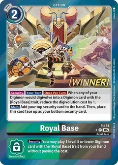 Royal Base (Store Tournament 2025 Vol.2 Winner Pack) P-181 P