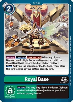 Royal Base (Store Tournament 2025 Vol.2 Participation Pack) P-181 P
